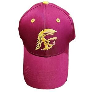 USC Trojans Captivating Headgear Adjustable Hat Maroon Cardinal Red Gold NCAA